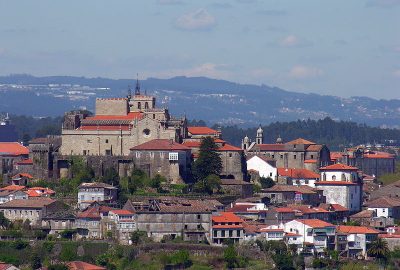 Vue panoramique de la ville de Tui