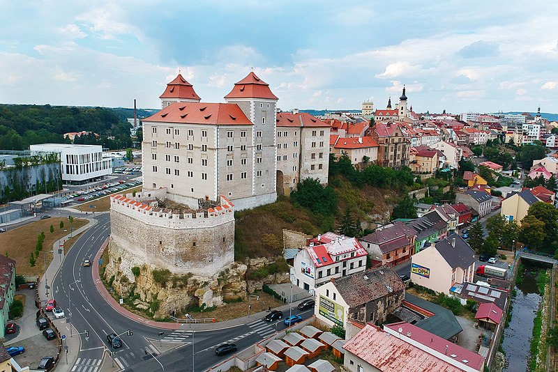 Panoramic view of the Mlada-Boleslav castle