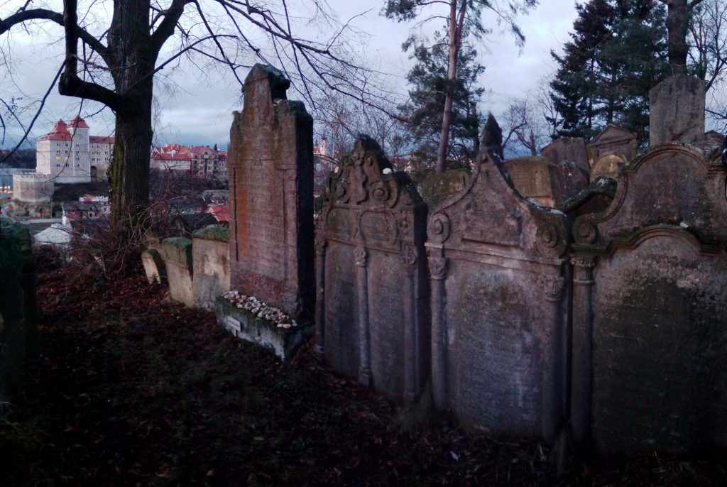 View of the ancient Jewish cemetery of Mlada