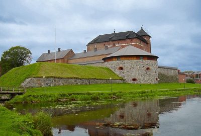 Outside view of the Hameenlinna castle