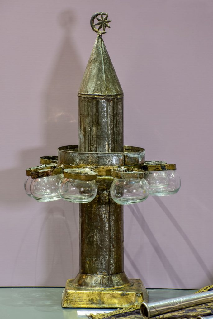 Ancient Hannukah object shown at the museum