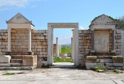 Ancient ruins of the city of Sardis