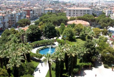 Panoramic view of the city of Turgutlu