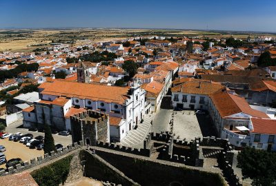 Panoramic view of the city of Beja
