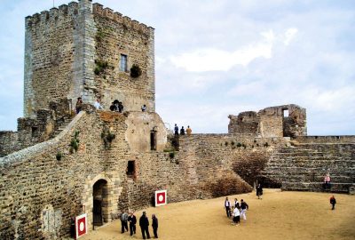 View of the old castle of Monsaraz