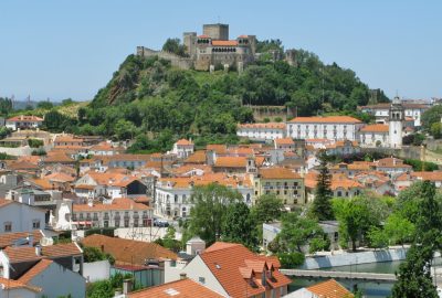 Panoramic view of the city of Leiria