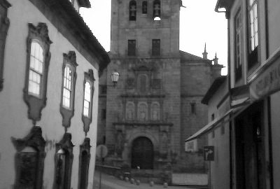 View of the streets of Torre de Moncorvo