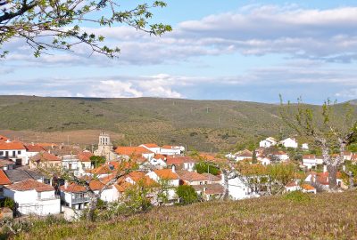 Panoramic view of the city of Vila Nova